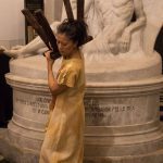 fotos na Cripta da Catedral da Sé